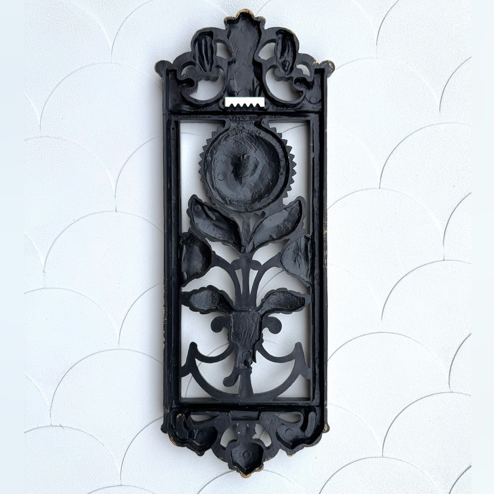 VINTAGE MCM Homco Flower Wall Plaque - Picture 3 of 8